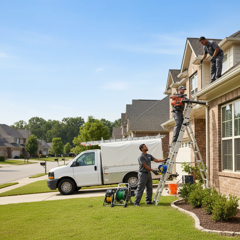 Home Gutter Service in Naval Air Station Jrb, TX near me